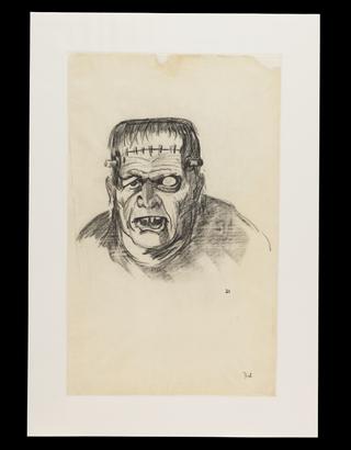 The Creature in 'The Evil of Frankenstein'