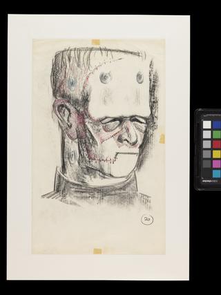Make up ideas for The Creature in 'The Evil of Frankenstein'