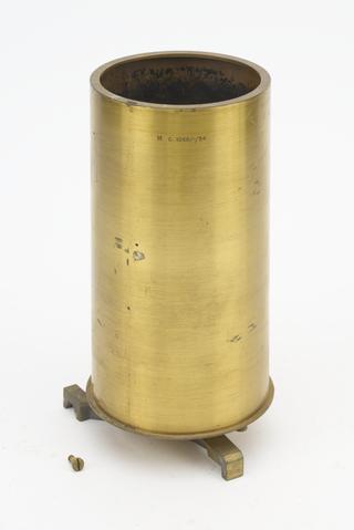 Recording drum from a float barograph