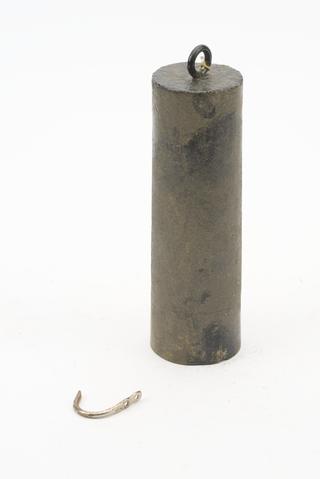 Spare weight for Hughes' printing telegraph, 1860.
