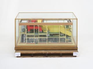 Model of the heating and ventilating plant installed at the Atomic Energy Establishment Radio Chemical Laboratory at Harwell