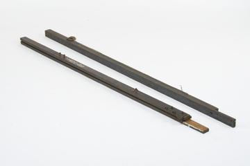Pair of vertical runners for dumb waiter