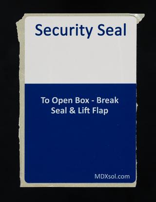 Security Seal from Phase 3 Novavax 2019nCoV-302 Vaccine Trial