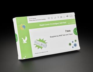 Box of 7 lateral flow tests