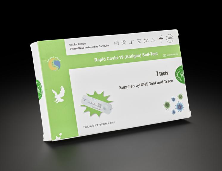 Box of 7 lateral flow tests