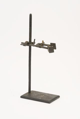 Retort stand from Schwarz's fat extraction apparatus