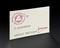 Name badge for Dr. June Almeida (1930-2007)  from the European Association against Virus Diseases conference, 1977