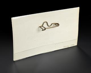 Name badge for Dr. June Almeida (1930-2007) from meeting of American Association for Cancer Research, 1963