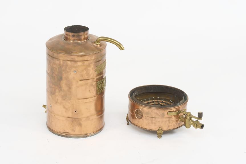 Gas geyser, the "New Rapid", by Fletcher Russell and Co.
