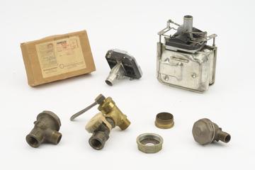 Mechanism for single concentric conection gas meter