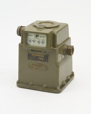 Dry gas meter made by Comet Appliances Ltd in 1950