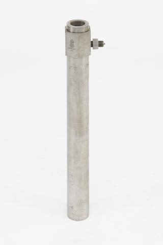 Steel cylinder from Louis Cailletet's apparatus for the liquefaction of oxygen