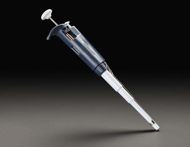 Laboratory pipette used in COVID-19 vaccine trials
