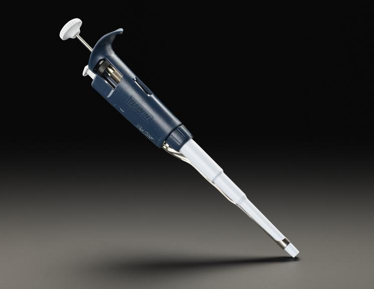 Laboratory pipette used in COVID-19 vaccine trials