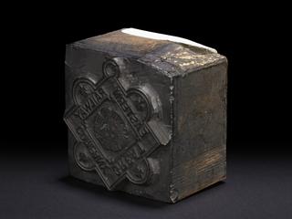 Printing Block, heraldic device