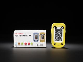 Fingertip pulse oximeter for children
