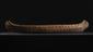 Model of a birch bark canoe from North America