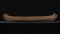 Model of a birch bark canoe from North America
