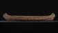 Model of a birch bark canoe from North America