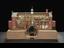 1:32 model of Collycroft worsted textile mill