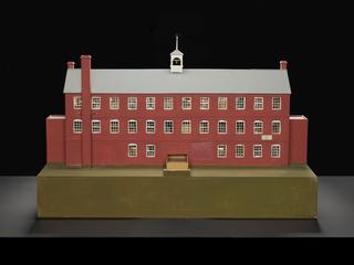 1:32 model of Collycroft worsted textile mill