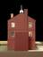 1:32 model of Collycroft worsted textile mill