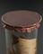 Jar of maple sugar in birchbark cones perhaps prepared by unidentified Indigenous peoples from today Canada