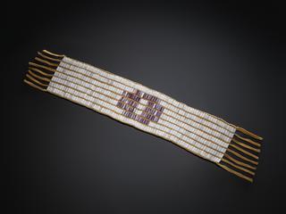 Wampum Belt. Dish with Beaver Tail (Dish with One Spoon)