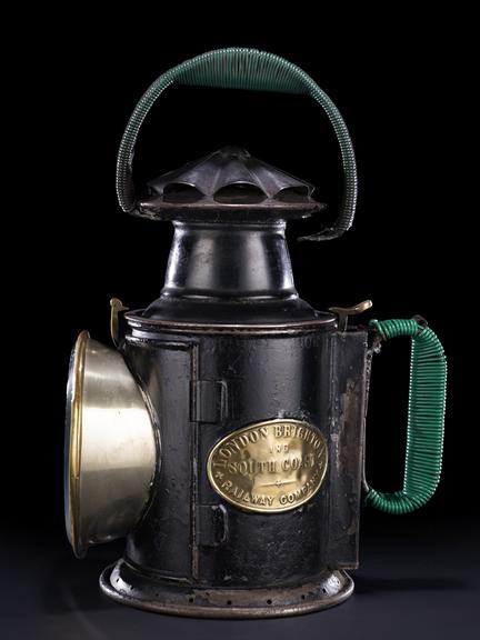 Guard's lamp, London, Brighton & South Coast Railway