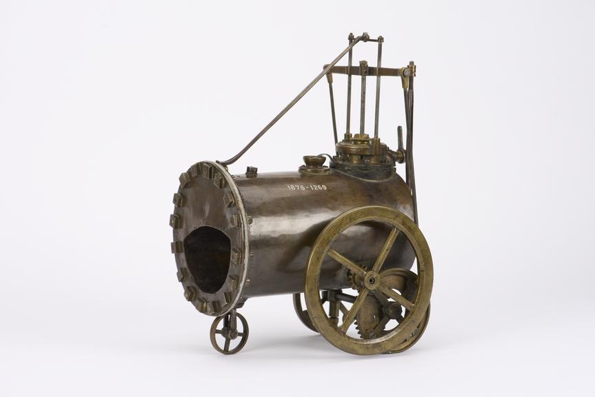 Trevithick's model road locomotive engine