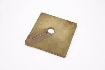 Square Cushion from Drinker-type iron lung respirator, London, England, 1930-1939