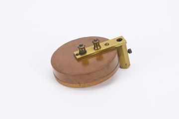 Mahogany coarse carbon granule microphone No. 3