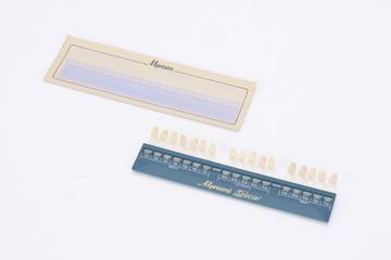 Shade guide for "Myerson's Special" acrylic teeth