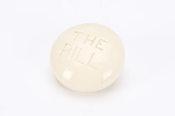 Model of a contraceptive pill, Europe, c. 1970