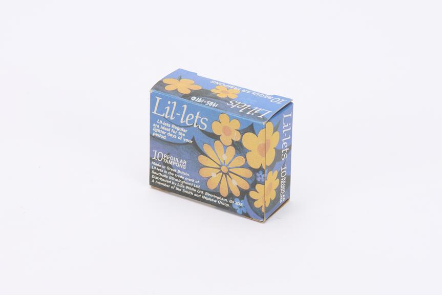 Packet of 10 "Lil-Lets" regular tampons