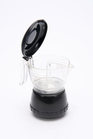 Espresso Presto ! six-cup microwave espresso pot. Made in Spain by de Galicia Vigo for Whittard of Chelsea