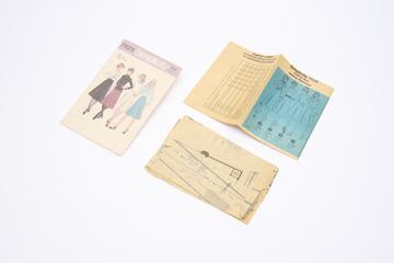 Paper garment pattern
