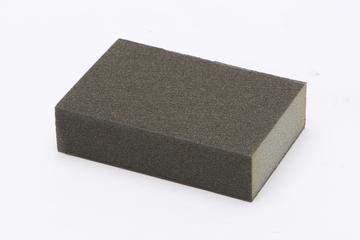Sanding block from a general-purpose handyman's kit