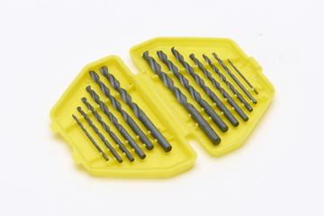 Set of drill bits from a general-purpose handyman's kit
