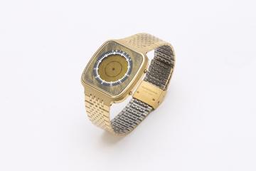 Starburst LCD Analogue watch by Texas Instruments