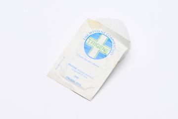 Decontaminant wipes from the Personal Protection Kit