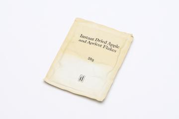 Dried apple and apricot flakes