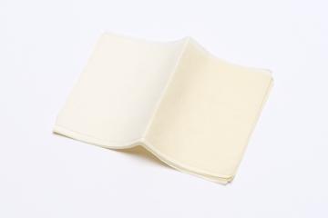 Lavatory paper from ration pack