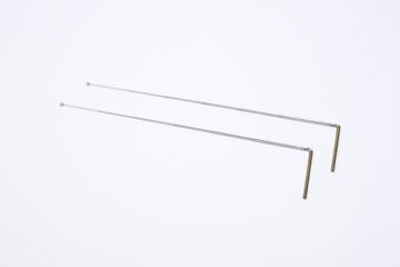 Pair of telescopic dowsing rods, 1994