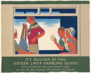 Sixteen LNER Rambling Guides