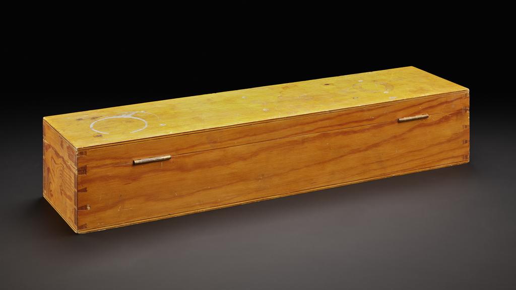Wooden box for Black Knight ballistic test vehicle