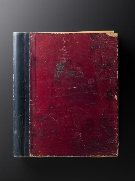 Folder for drawings of lantern slide studies by F Percy Smith.