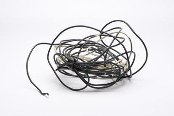 Interconnecting cables from the Satellite Television Receiving Installation