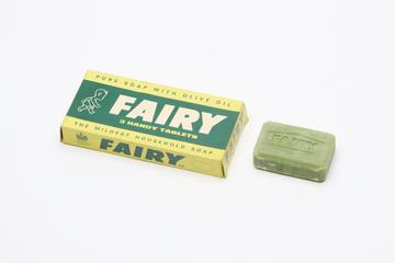 Fairy Soap, one complete, unopened pack