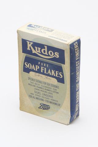 Box of 'Kudos' pure soap flakes